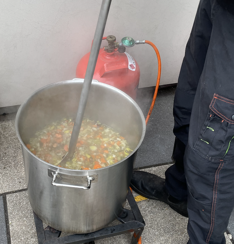 cooking soup